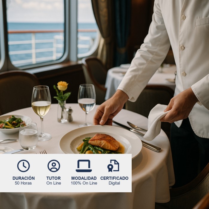 Servicio de Restaurante en Cruceros