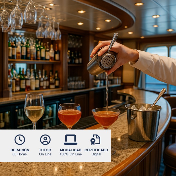 Servicio de Bar en Cruceros